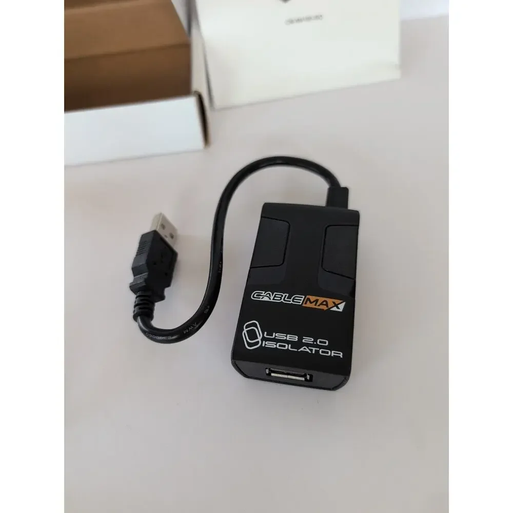 USB 2.0 Isolator - Hi-Speed 480Mbps, Surge Protection, New Open Box